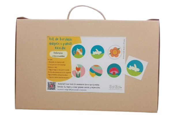 Producto - KIT DE BORDADO PUNCH NEEDLE - CONEJO - 2