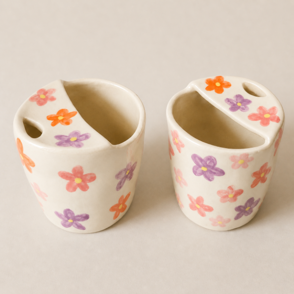 Producto - Vaso para llevar  'Flowers'