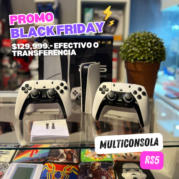 Producto - MULTICONSOLA RS5 PROMO BLACK FRIDAY