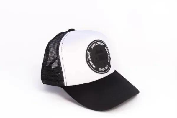 Producto - Gorra Trucker Linea Actitud Full Black and White