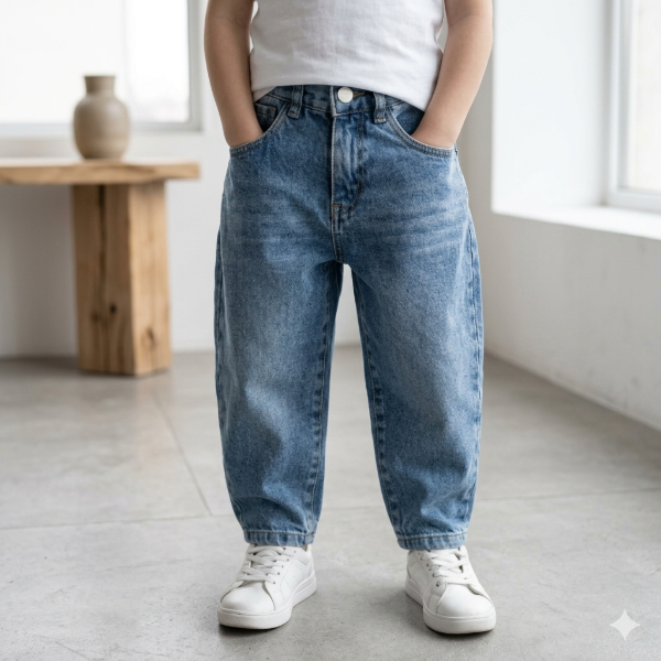 Producto - Jeans Baggy Celeste Teens (JEA4)