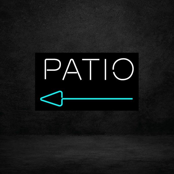 Producto - Patio - 35x20 (MDF NEGRO)