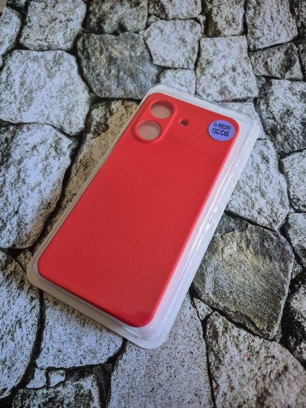 Producto - Funda silicone case Xiaomi 13C roja