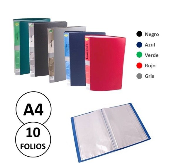 Producto - CARP POLIP. A4 10 FOLIOS