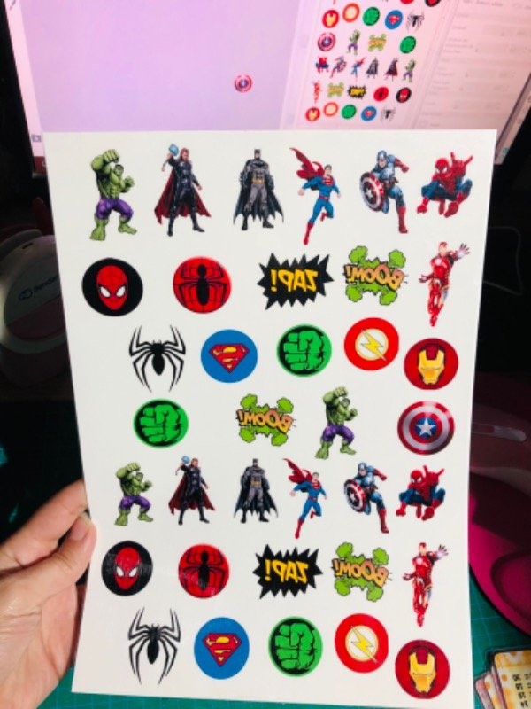 Producto - Plancha tatuajes temporales