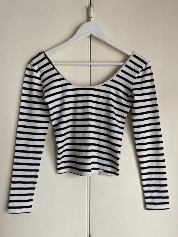 Producto - Top rayado Muaa Talle M