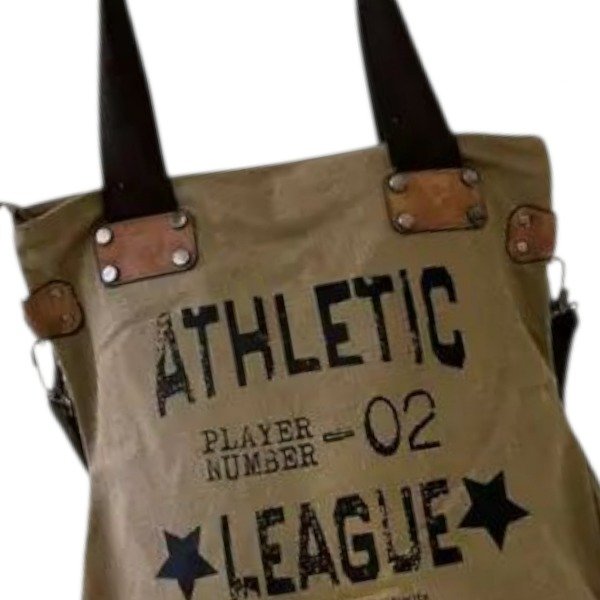 Producto - Bolso Rústico Atlethic league. Super Canchero.  Amplio y con capacidad - 5