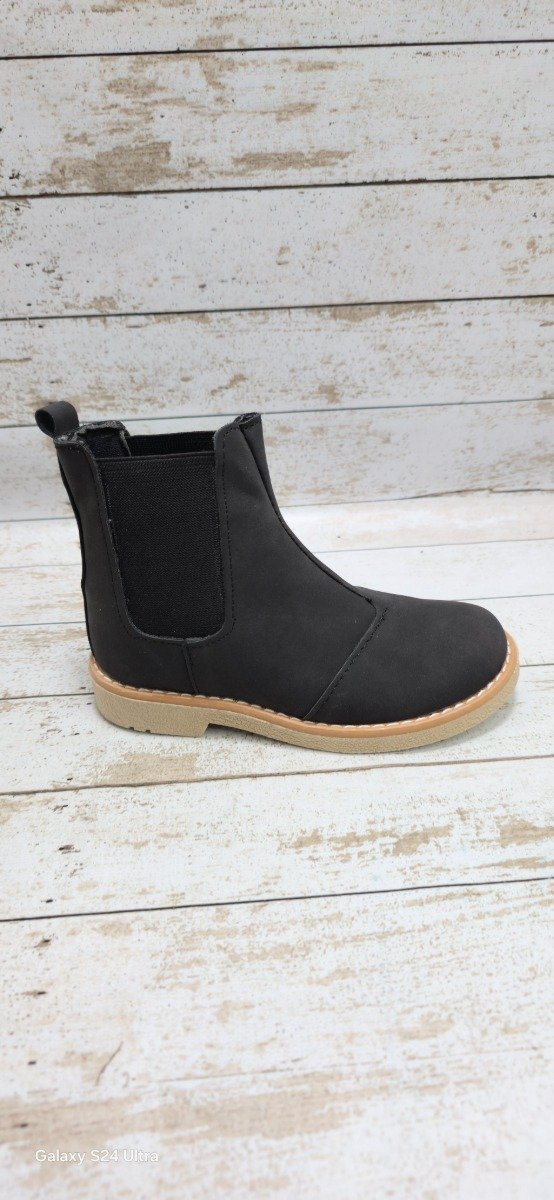 Producto - borcego niños con elastico negro del 27 al 36 - 1