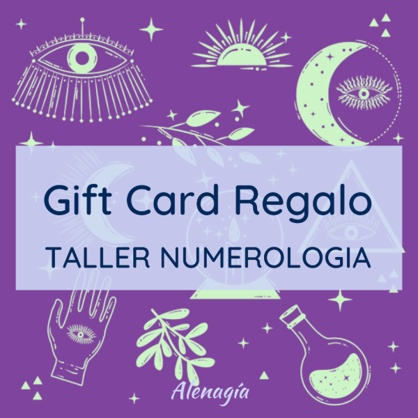 Producto - Taller Numerología - Gift Card