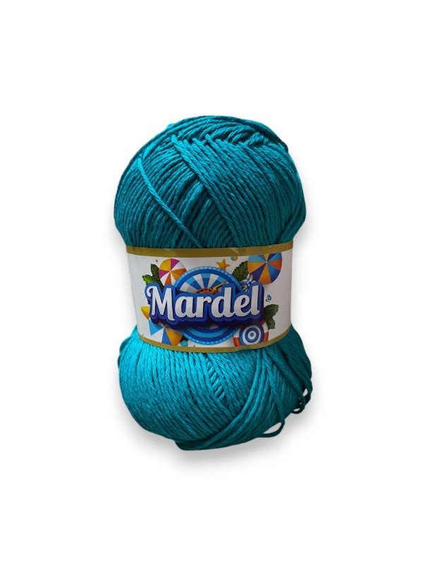 Producto - ALGODON RUSTICO EN OVILLO MARDEL x 100 - 37 AZUL PETROLEO