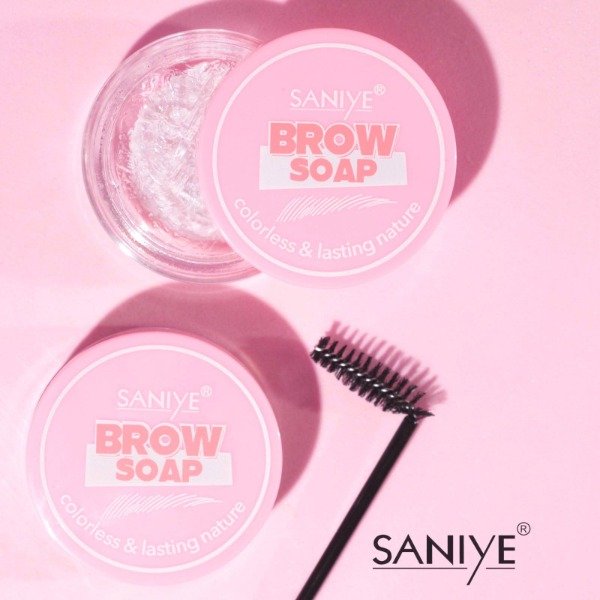 Producto - Set de Gel fiajador + jabón fijador para cejas - Saniye - 1