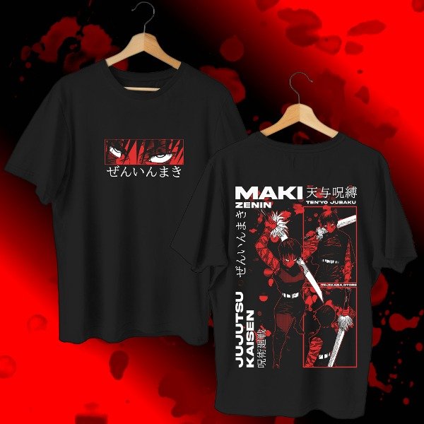 Producto - REMERA MAKI ZENIN X TEJIKARA STORE (JUJUTSU KAISEN)
