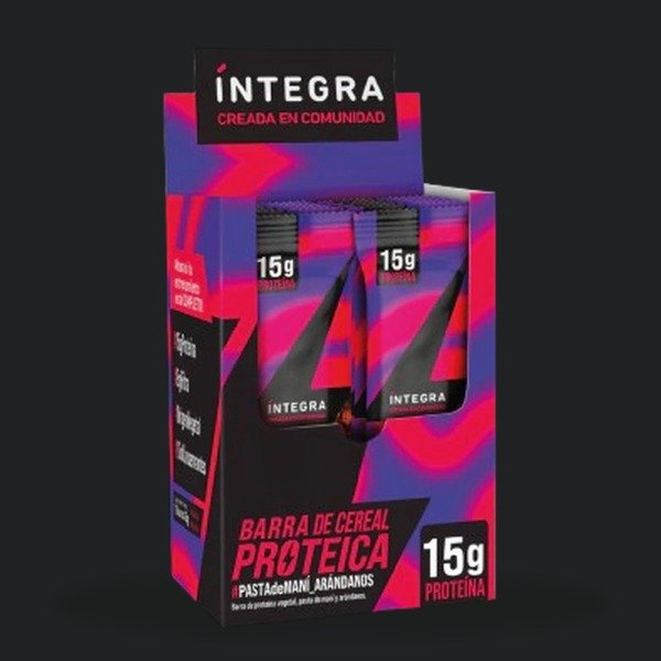 Producto - Barritas Proteicas Integra 15 g Proteína Caja x10 - 0