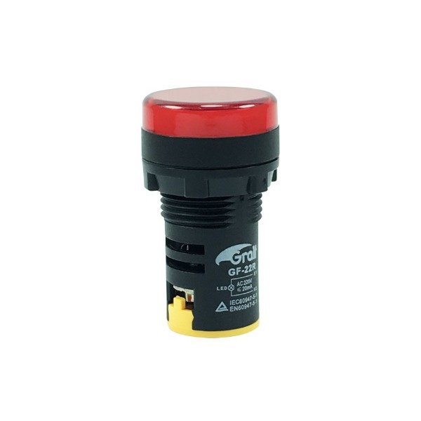 Producto - Piloto Indicador rojo (22mm) Gralf