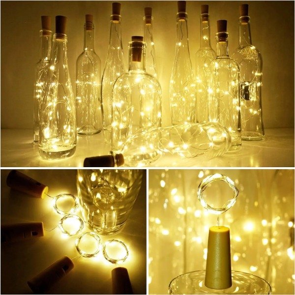 Producto - LUZ LED CORCHO 3 METROS CALIDO