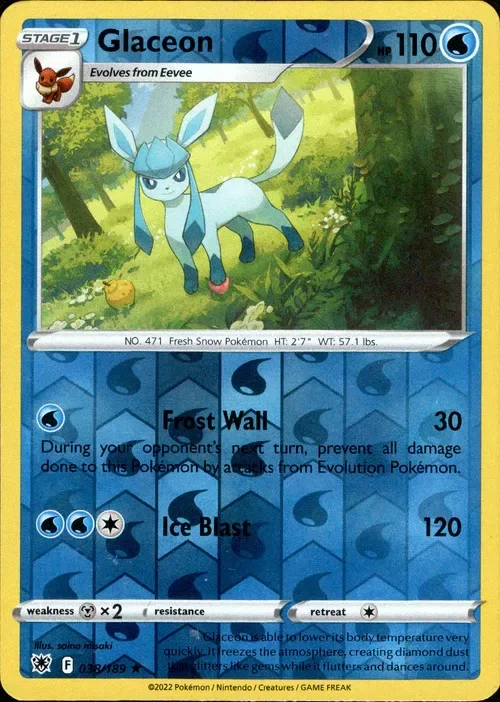 Producto - Glaceon - 038/189 - Astral Radiance - Reverse Holo
