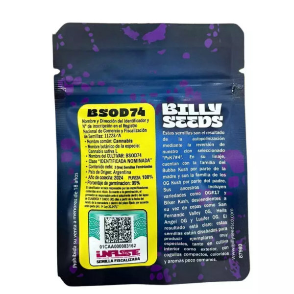 Producto - Purple Karma BSOD74 Billy Seeds x3 - 1