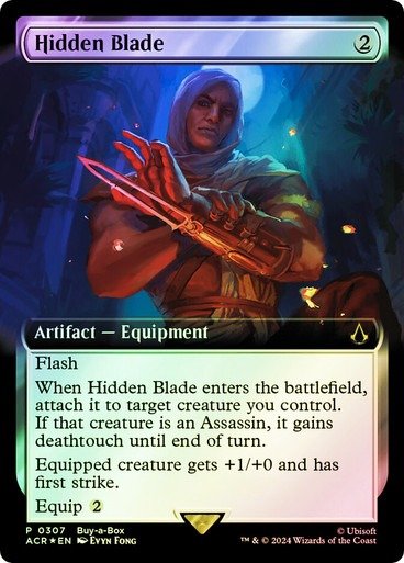 Producto - Hidden Blade #307 Buy-a-Box Foil  Assassin's Creed
