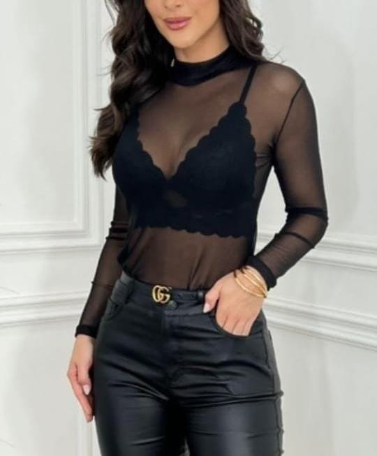 Producto - Body de tull Negro