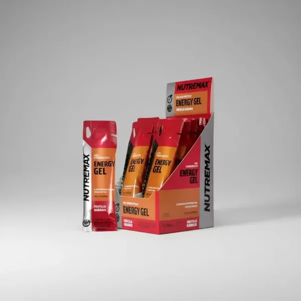 Producto - Energy gel Con Cafeina caja x12 u - NUTREMAX - 1