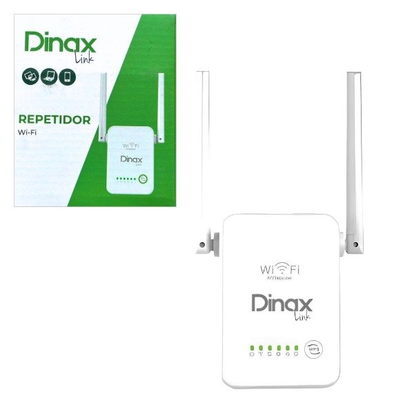 Producto - Repetidor Wifi Dinax 4200c de 300 Mbps Con 2 Antenas