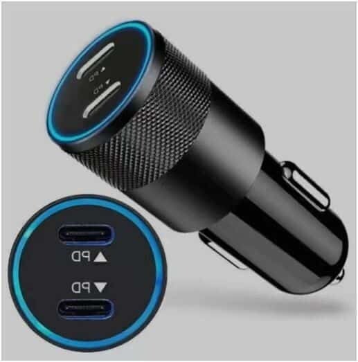 Producto - Adaptador cargador 12v voltair 2 tipo c