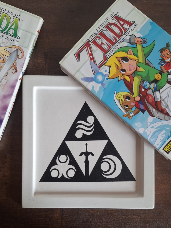 Producto - Bandeja Cuadrada Zelda Trifuerza