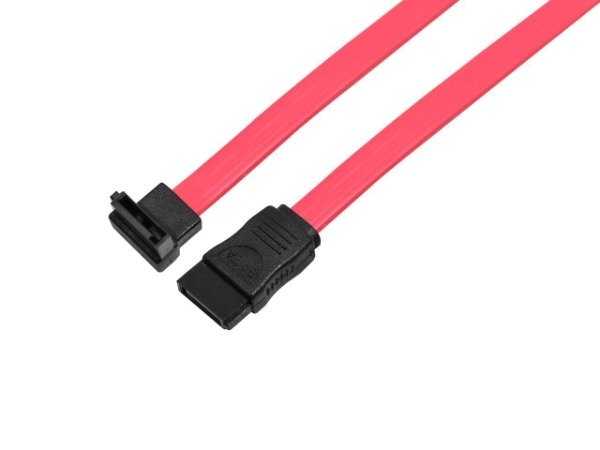 Producto - Cable SATA de Datos Nisuta 50cm con Conector a 90 grados