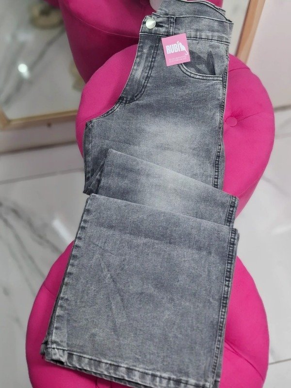 Producto - Jeans wide leg Elastizado ceniza