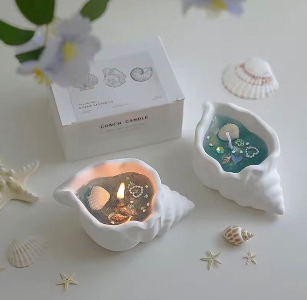 Producto - Molde portavela ,maceta caracol