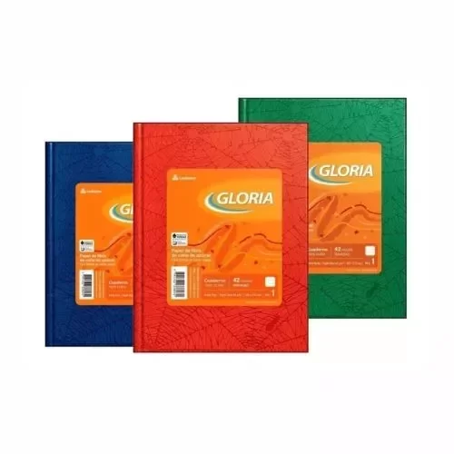 Producto - CUADERNO ARAÑA 16X21 N1GLORIA X42HJS RAYADAS