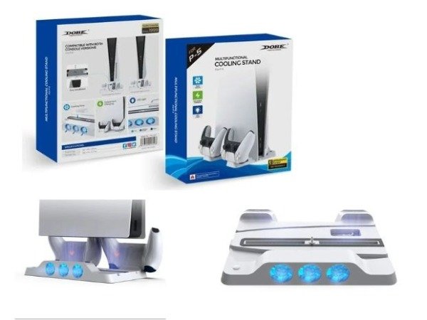 Producto - BASE CARGADORA JOYSTICK PS5 REFRIGERANTE