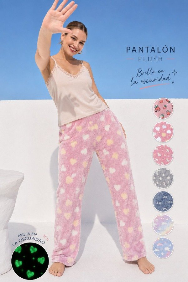 Producto - Art. 30496 Pantalón de Pijama Peluche de Mujer