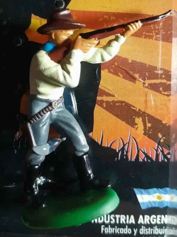 Producto - Fallado!!! Soldadito A Pie De Plastico Blister x 2 Cowboy (35) Modelex - 1
