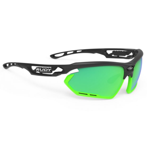 Producto - LENTES RUDY PROJECT FOTONYK MATTE BLACK POLAR 3FX HDR MULTILASER GREEN