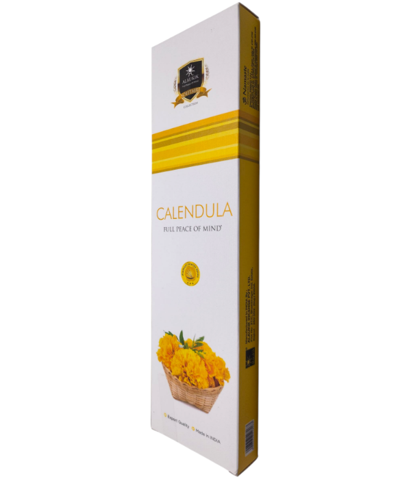 Producto - Sahumerios 50Grs Alaukik  - 30 Varillas - Caléndula