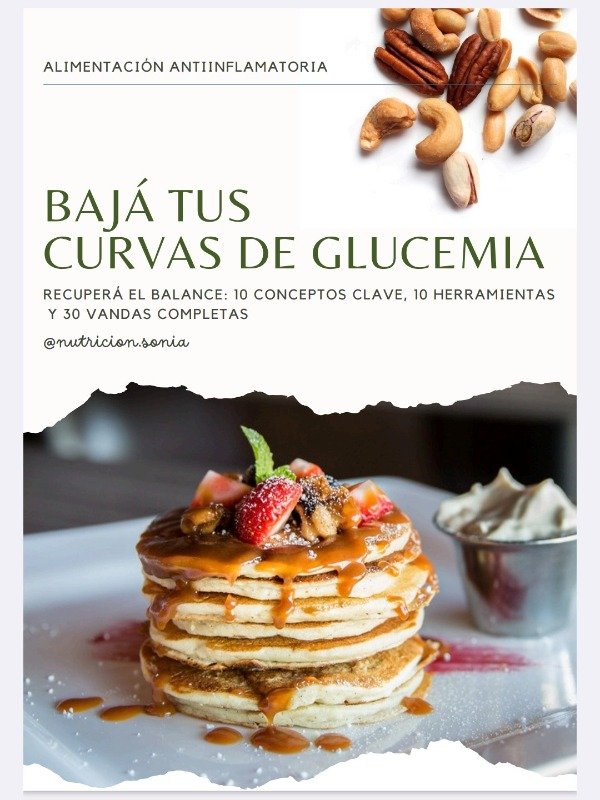 Producto - Taller Bajá tus Curvas de Glucemia