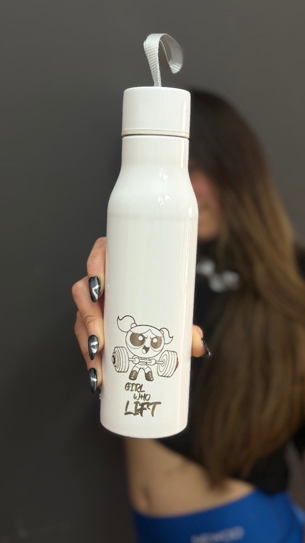 Producto - PRE VENTA Botella Burbuja Fitness + llavero kettlebell