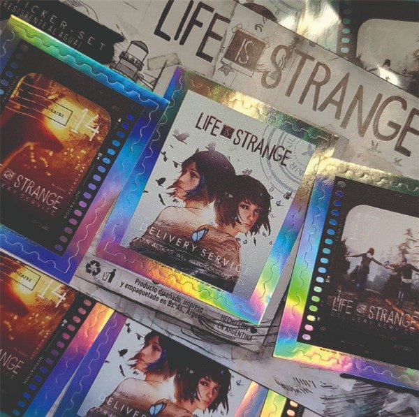Producto - Life Is Strange - Sticker Set Vinilo Tornasol (apto agua)