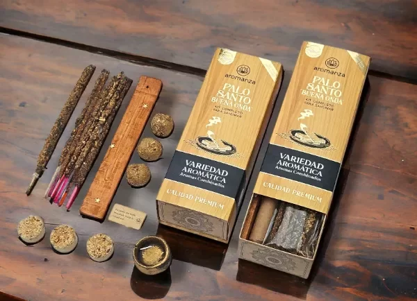Producto - Box kit Palo Santo Buena Onda - Aromanza - 7
