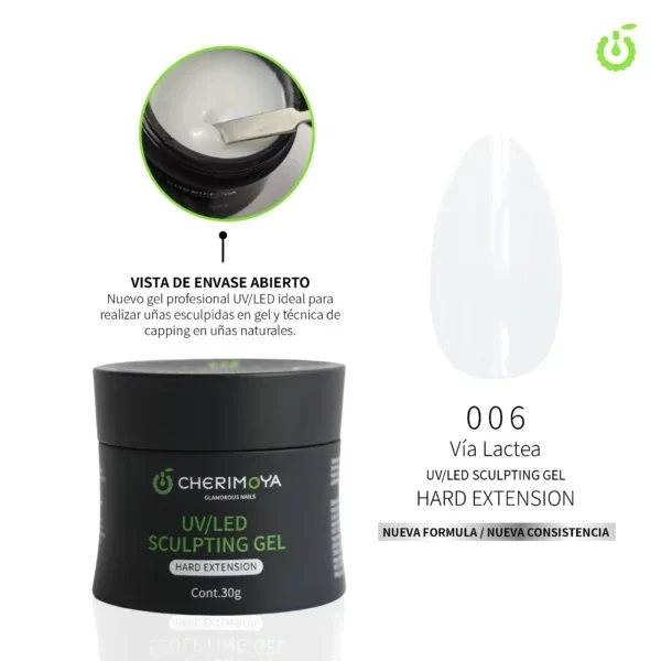 Producto - SCULTING GEL UV/LED 006 VIA LACTEA 30ML CHERIMOYA