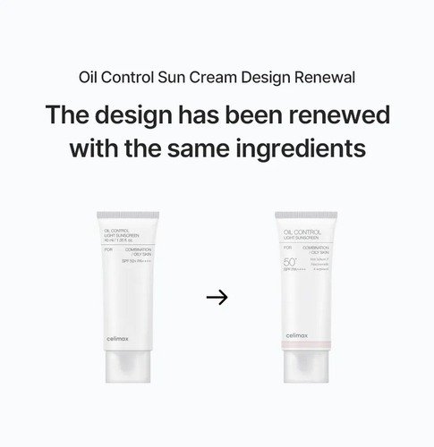 Producto - celimax Oil Control Light Sunscreen 40ml - 3