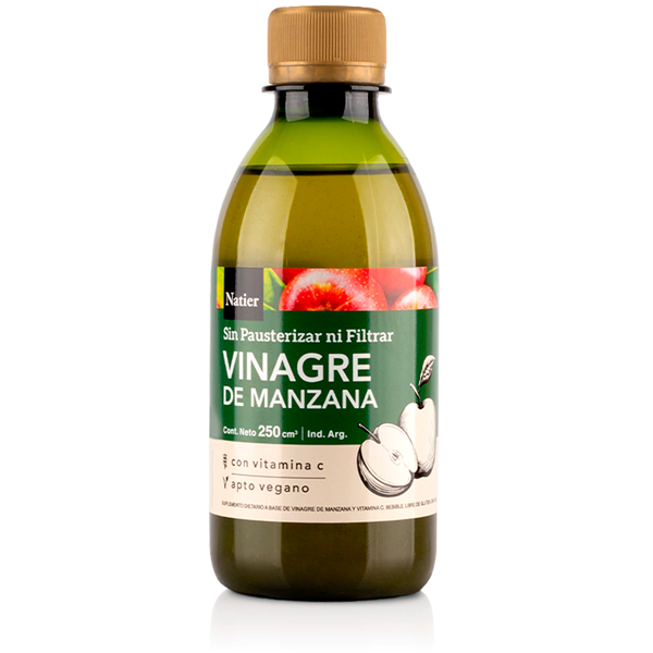Producto - VINAGRE DE SIDRA DE MANZANA + VITAMINA C - NATIER