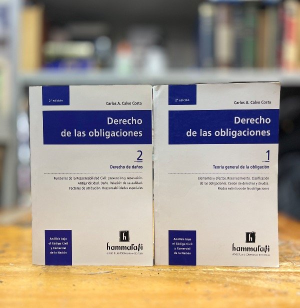 Producto - Derecho de las obligaciones Calvo Costa 2t