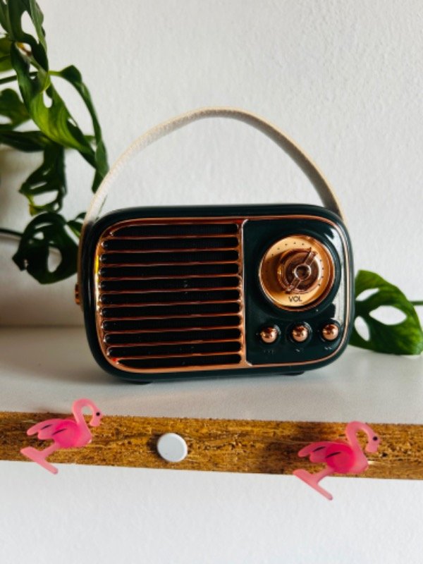 Producto - Parlante Bluetooth con diseño de Radio Vintage - 3