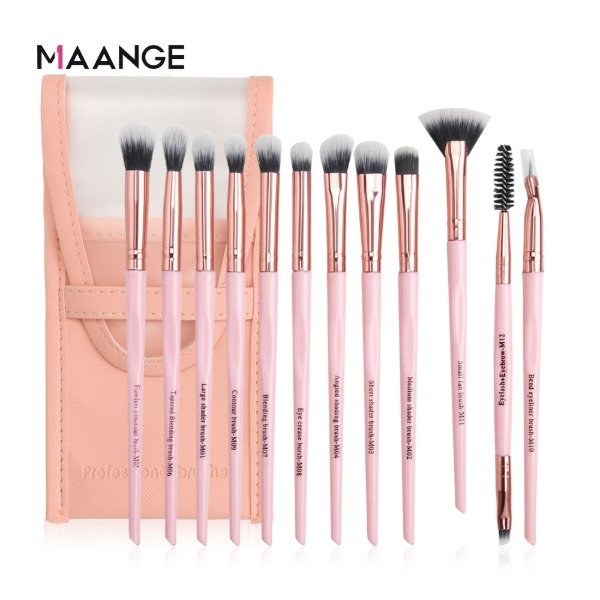 Producto - MAANGE - SET PINK 12 BROCHAS