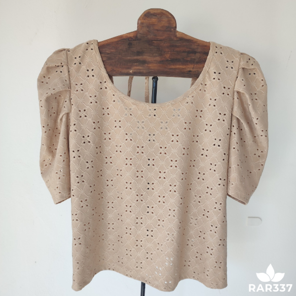 Producto - BLUSA BRODERIE CON LYCRA