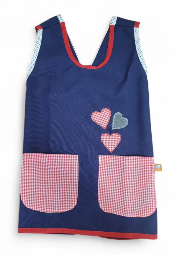 Producto - Corazones azul y rojos (peques)