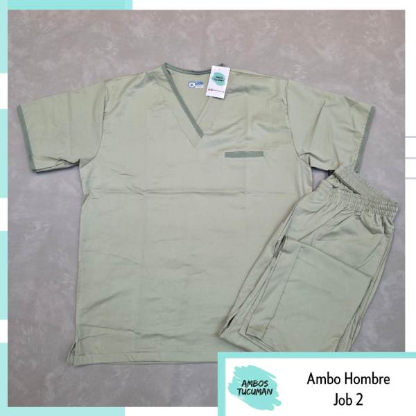 Producto - Ambo Eco Verde Clarito detalle Verde