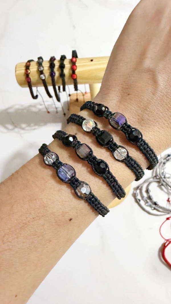 Producto - PULSERA MACRAME negro